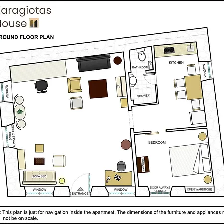 Karagiotas House Appartement